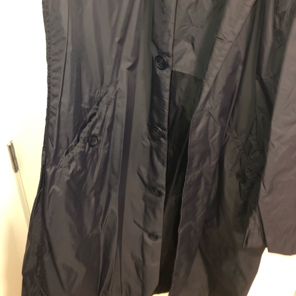 NWT Opening Ceremony Long Nylon Trench Coat - Picture 8 of 8